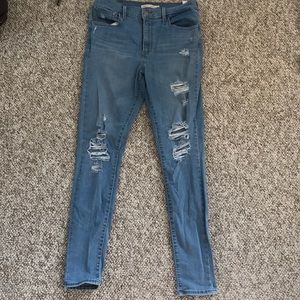 High rise skinny Levi’s